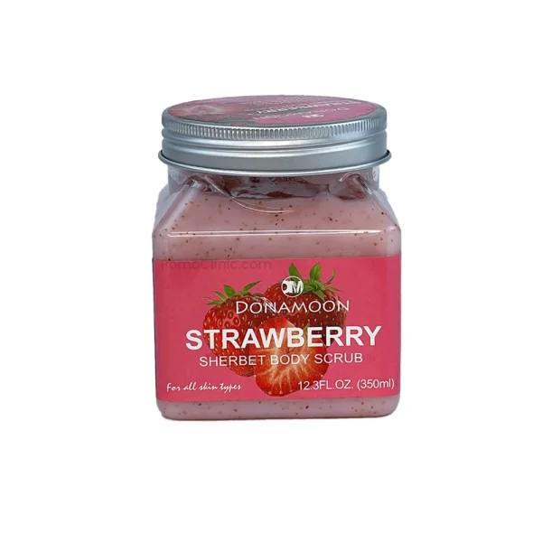 donamoon strawberry sherbet body scrub
