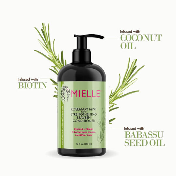 Mielle Organics Rosemary Mint Strengthening Shampoo 3