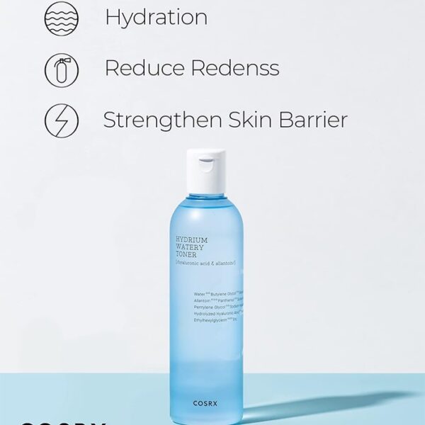 تونر آبرسان هیدریوم کوزارکس (  COSRX Hydrium Watery Toner ) - تصویر 3