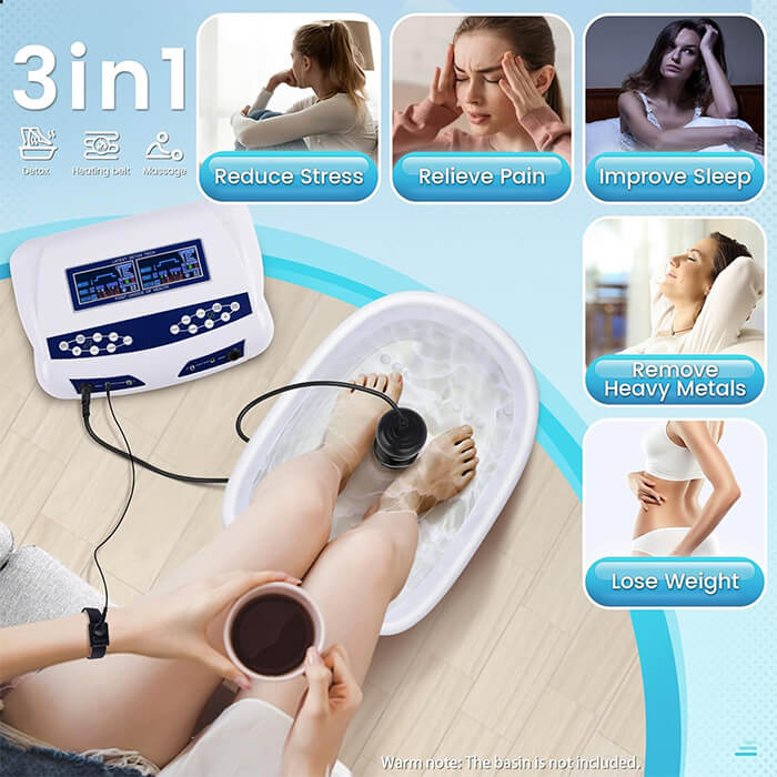 Ionic Detox Machine Professional feet double channel 4